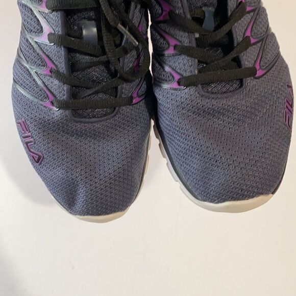Fila Tri Color Lace Up Workout Running Shoes - Picture 5 of 7